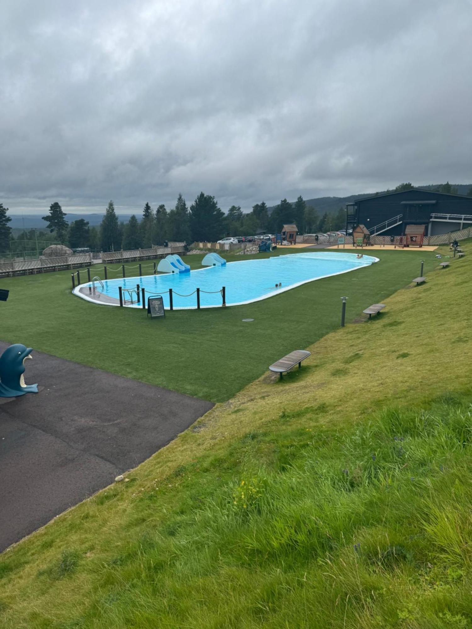 New Cabin In Fabulous Idre Activity Area エクステリア 写真